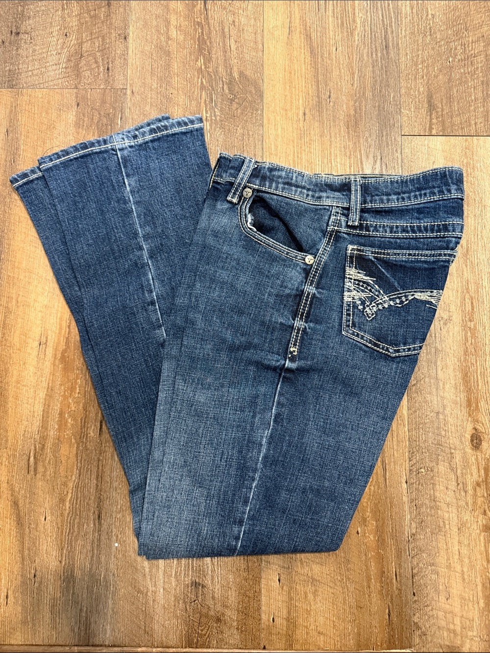 Wrangler 20x Boys Dark Blue Denim Jeans